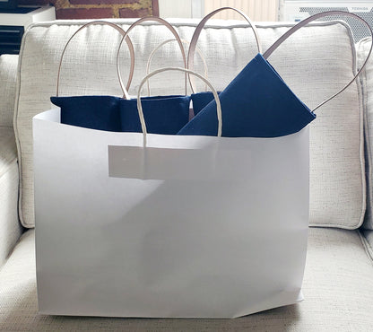 Denim & Canvas Bottle Bags