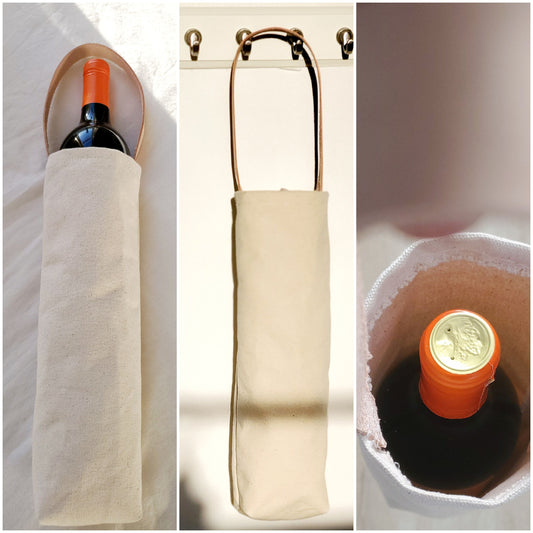 Canvas Bottle Bag